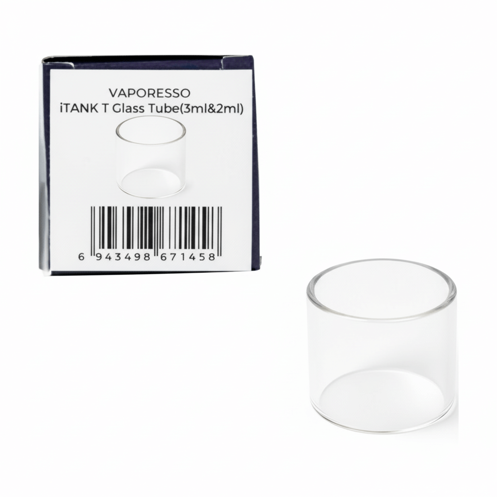 Vidro de Reposição para Vaporesso iTank T (3ml) RETO – Compatível Gen Max e Gen SE